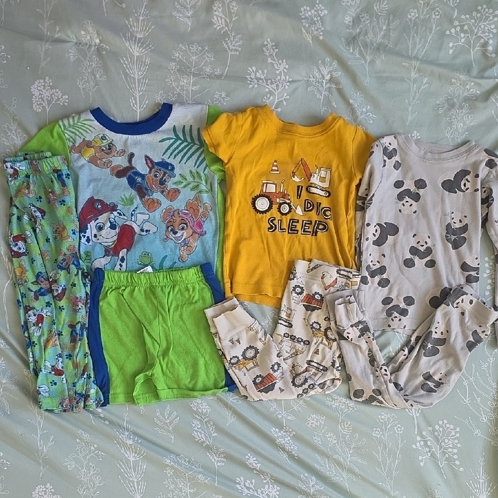 Paw Patrol, Trucks, Panda Pajamas